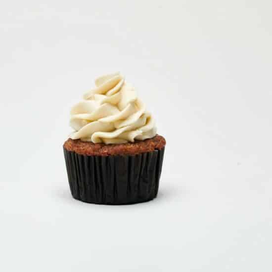 Carrot Cake Cupcake with Cream Cheese Filling